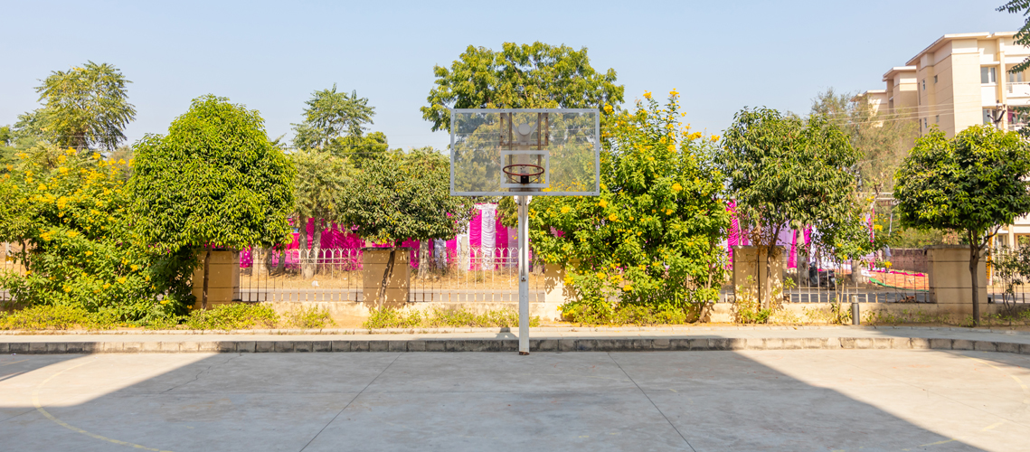 Basketball court at Mahima Desire